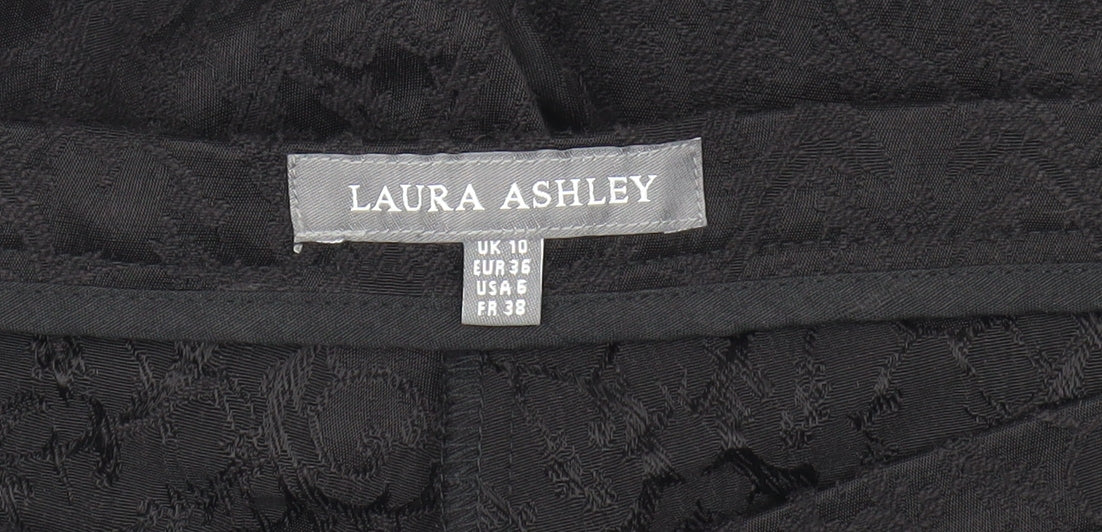 Laura Ashley Women’s Black Trousers Size 10