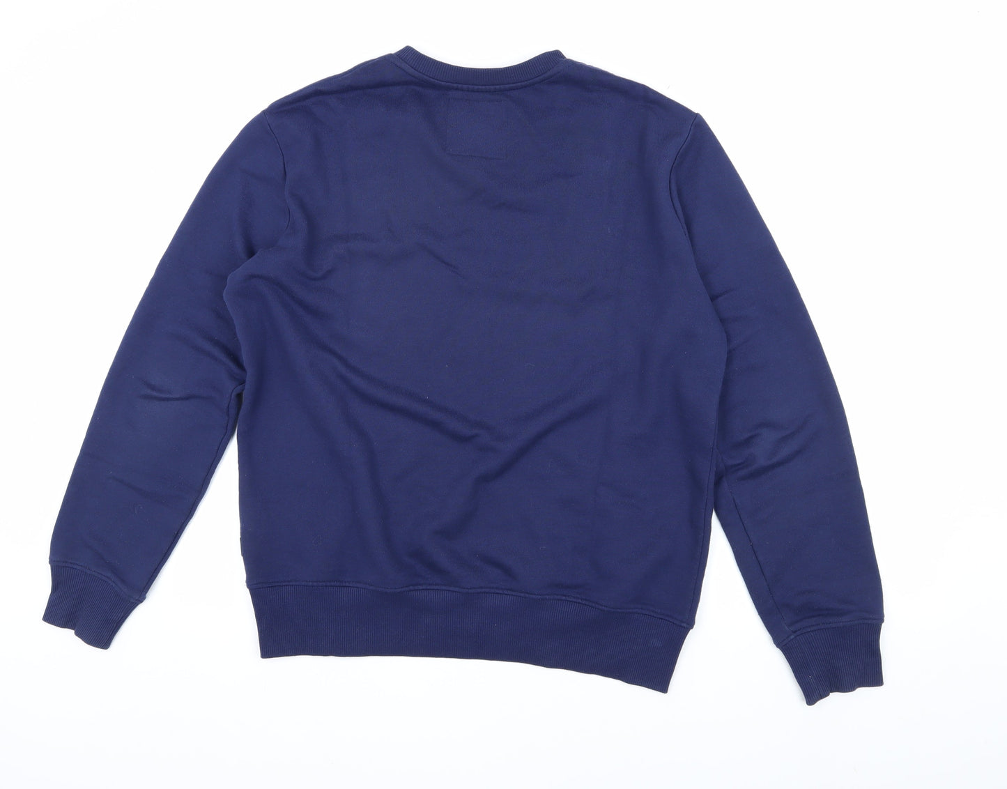 Mens UK Size M G-Star RAW Blue Pullover Sweatshirt