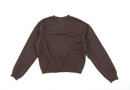 H&M Women’s Brown NASA Sweatshirt - Size 8