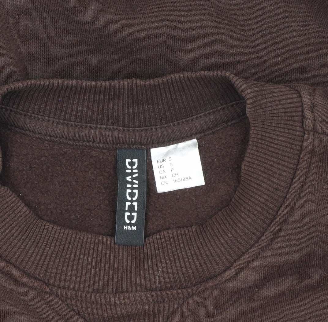 H&M Women’s Brown NASA Sweatshirt - Size 8