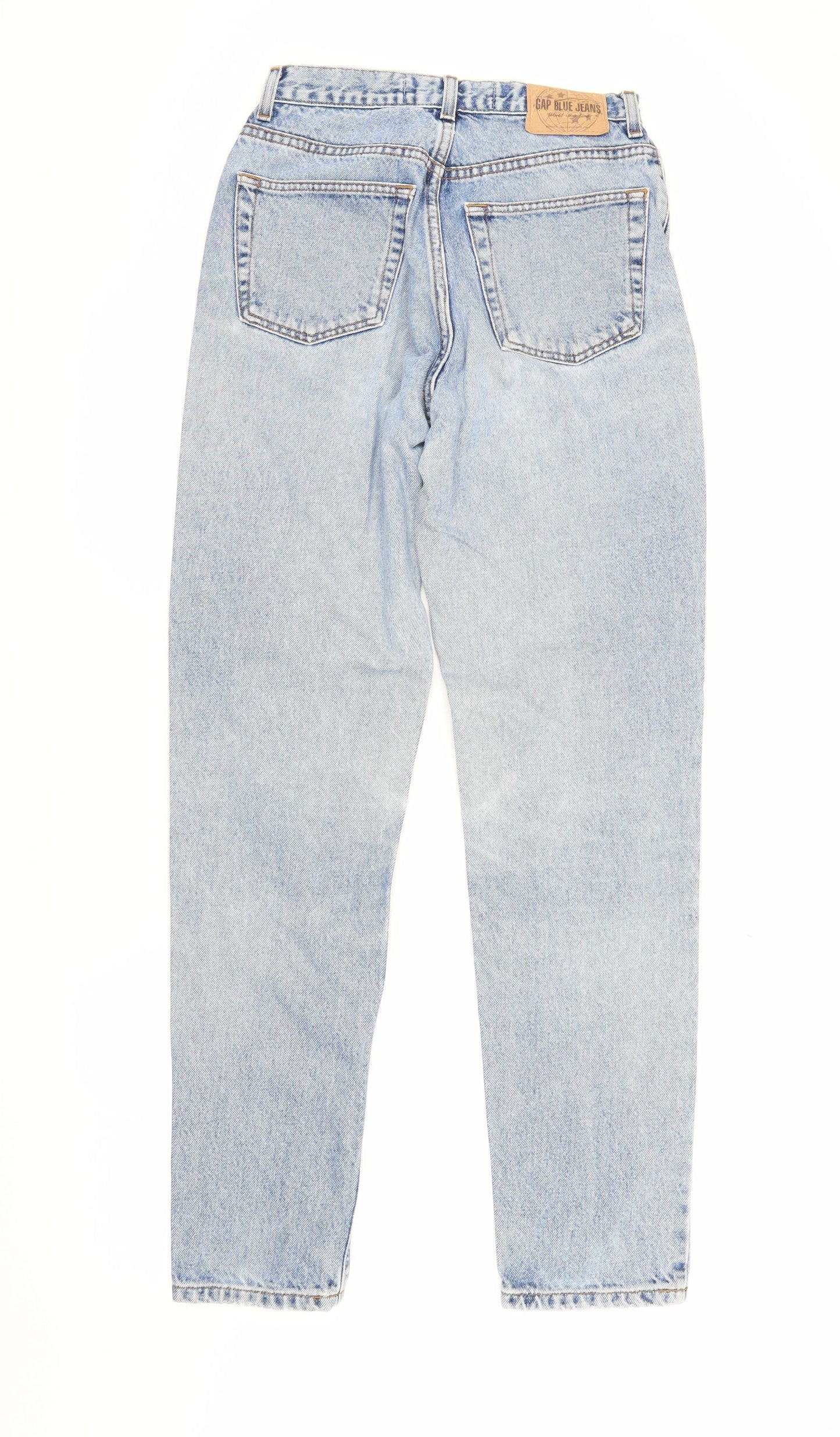 GAP Women's Blue Straight Leg Jeans Size 12 Plus Slim