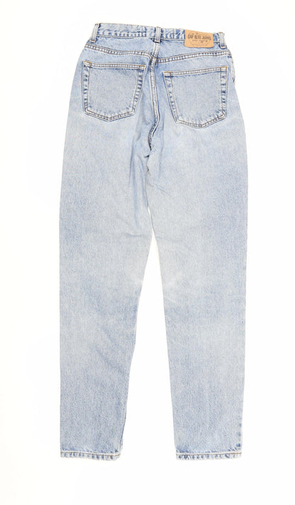 GAP Women's Blue Straight Leg Jeans Size 12 Plus Slim