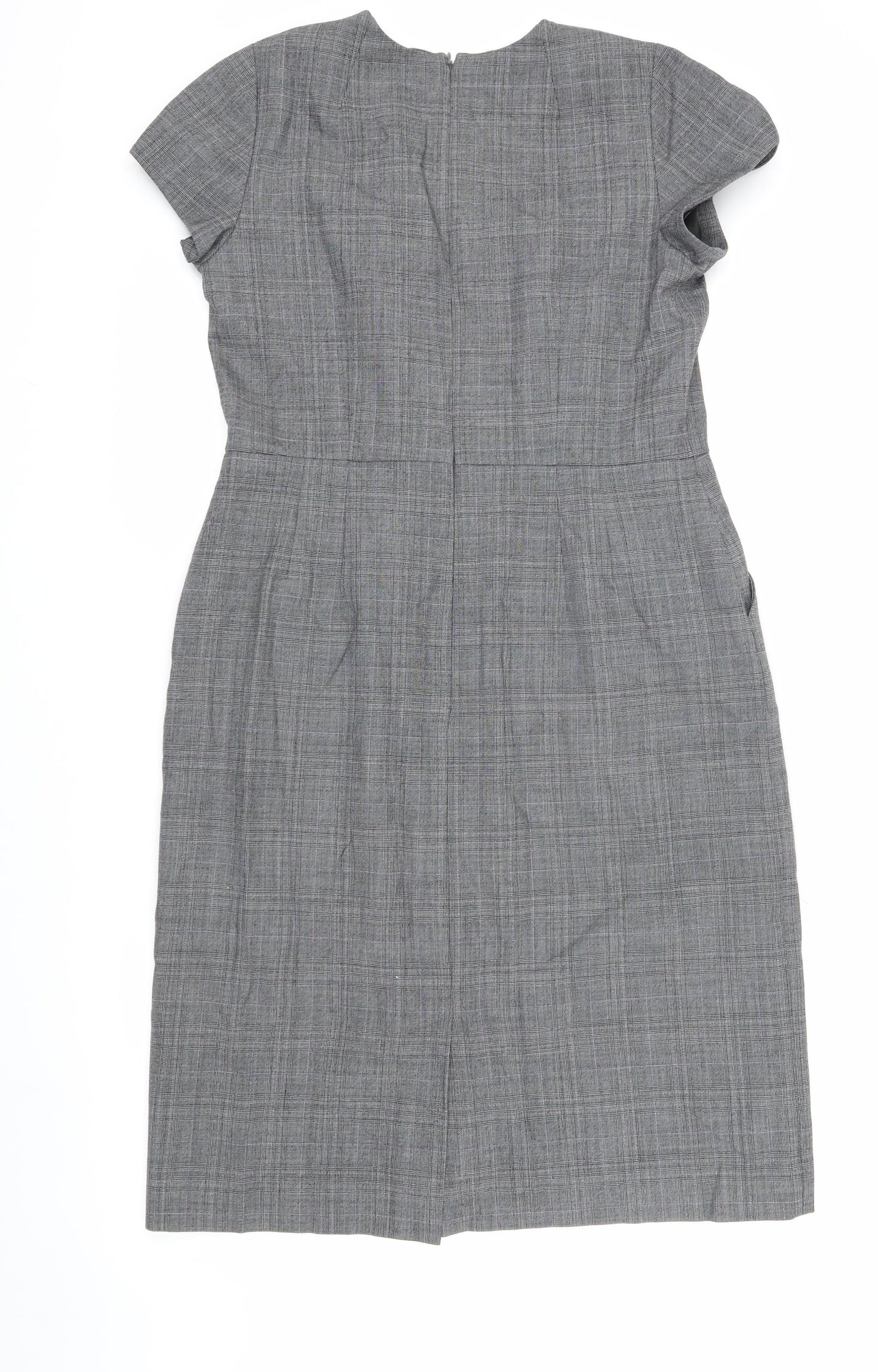 Banana Republic Women’s Grey Sheath Dress, Size 12