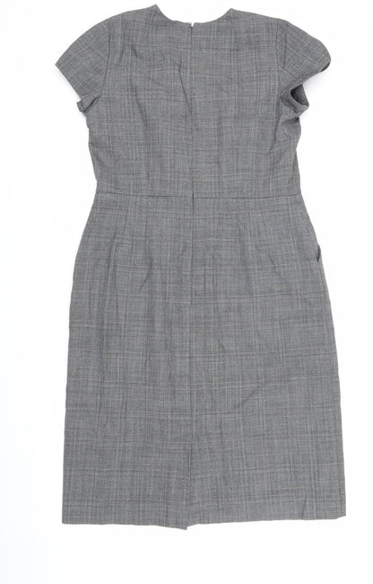 Banana Republic Women’s Grey Sheath Dress, Size 12