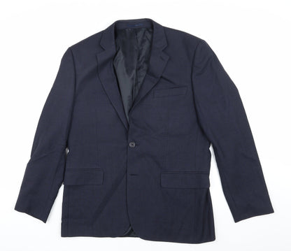 Mens UK Size 40 Jaeger Regular Blue Suit Jacket