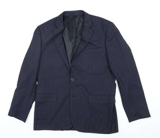 Mens UK Size 40 Jaeger Regular Blue Suit Jacket