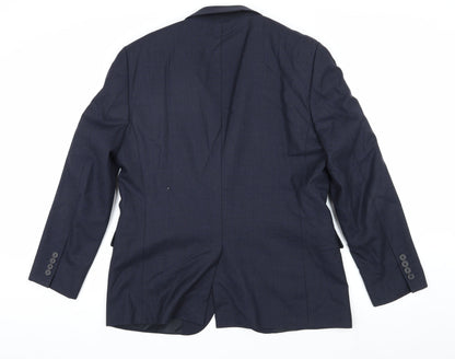 Mens UK Size 40 Jaeger Regular Blue Suit Jacket