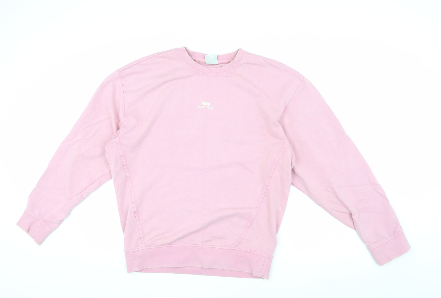Puma Women's Pink Pullover Sweatshirt, Size S