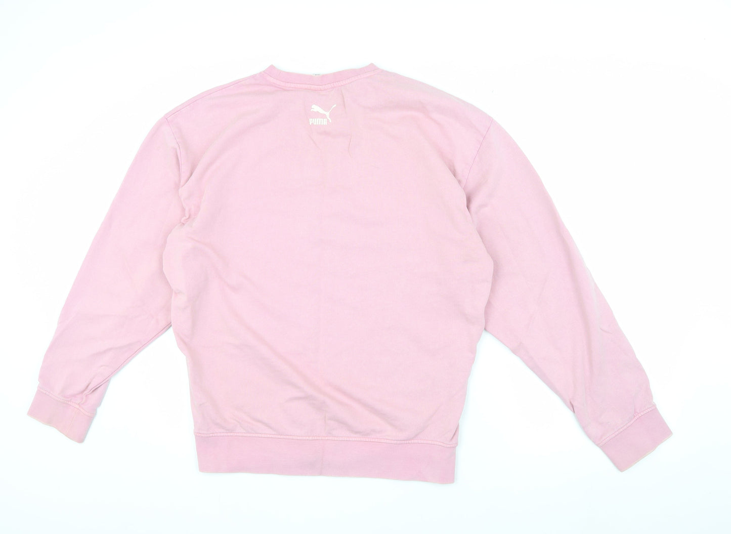 Puma Women's Pink Pullover Sweatshirt, Size S