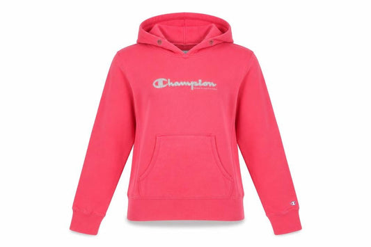 Womens UK Size M Champion Red Pullover Hoodie