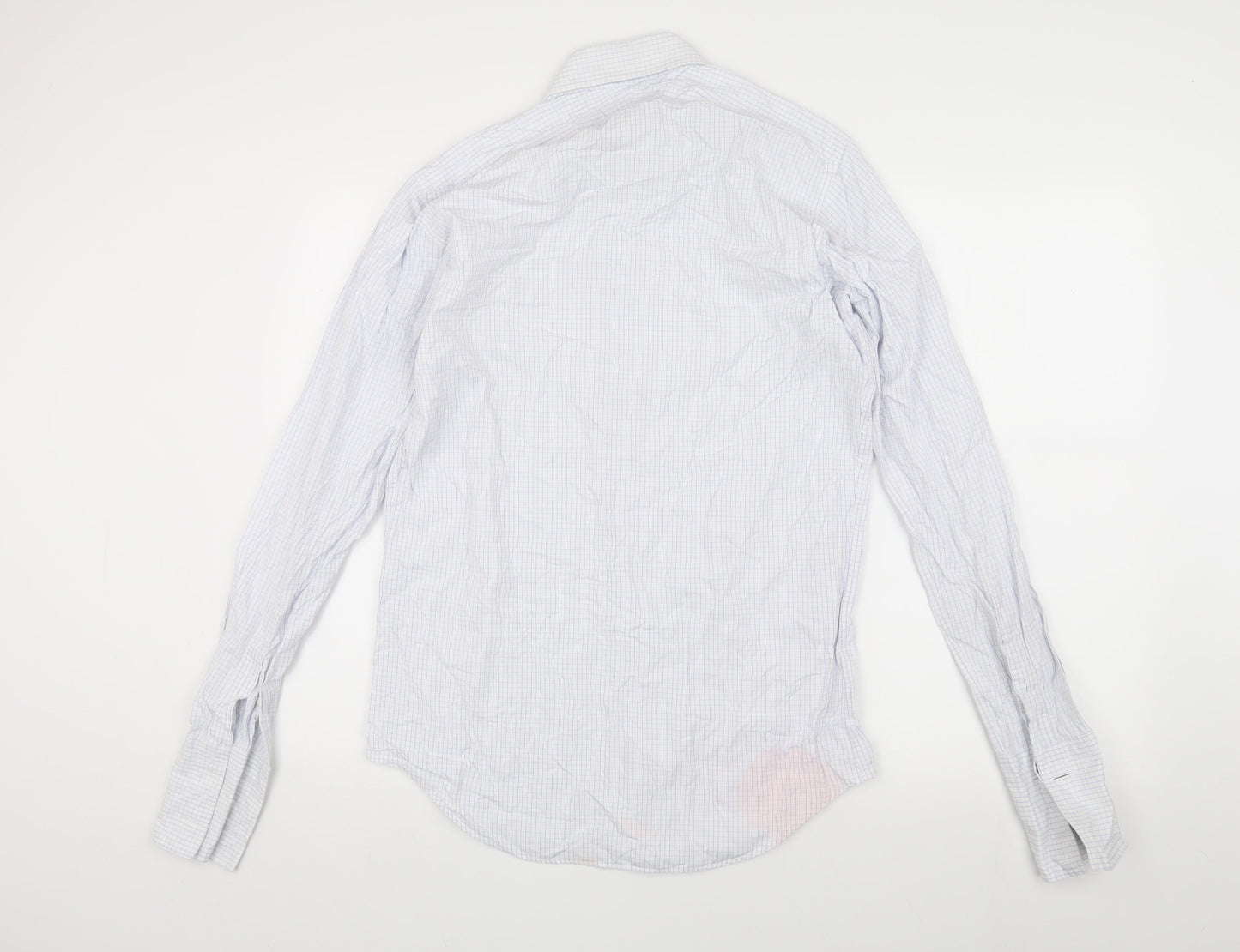 T.M.Lewin Men's White Slim Fit Dress Shirt 15.5