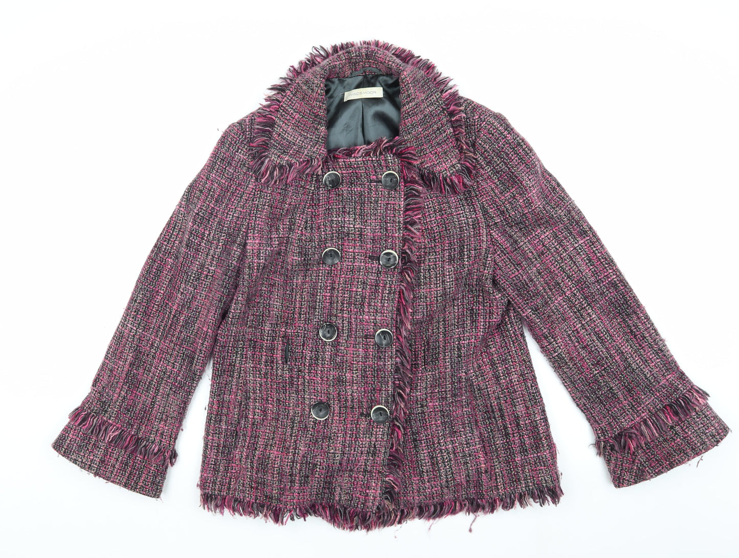 Womens UK Size 12 Windsmoor Pink Pea Coat