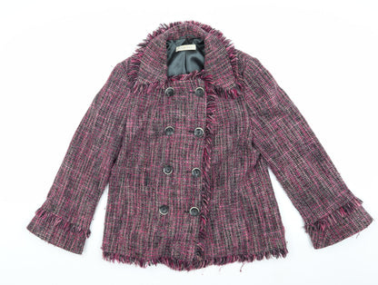 Womens UK Size 12 Windsmoor Pink Pea Coat