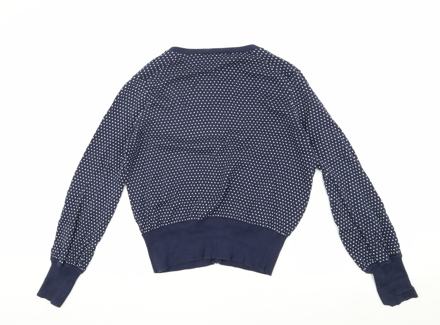 Womens UK Size L Marks and Spencer Blue Cardigan Jumper