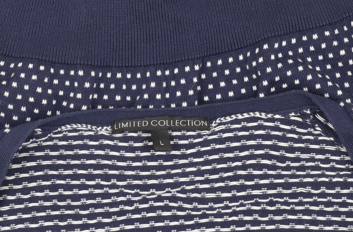 Womens UK Size L Marks and Spencer Blue Cardigan Jumper