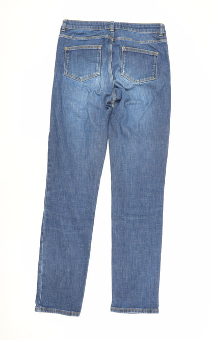 White Label Women's Blue Boyfriend Jeans 26