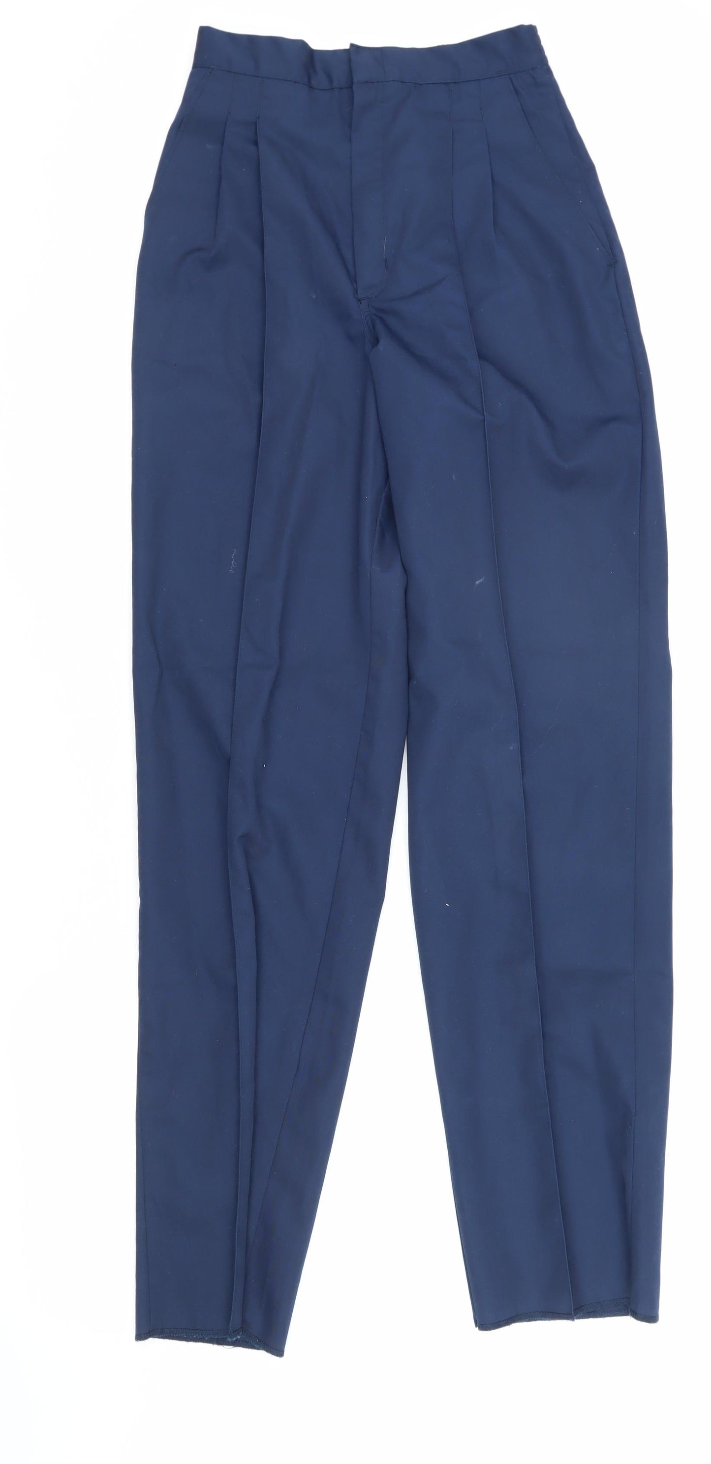 Womens UK Size 10 Alexandra Regular Fit Workwear Blue Trousers