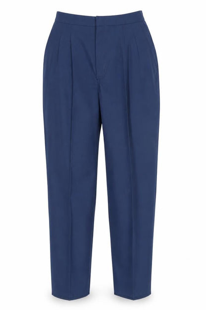 Womens UK Size 10 Alexandra Regular Fit Workwear Blue Trousers