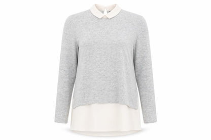 Womens UK Size 10 Wallis Grey Pullover Jumper