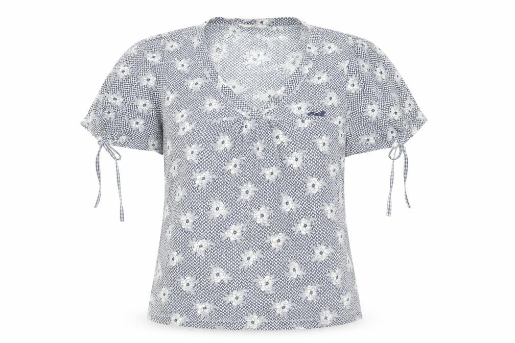 Womens UK Size M O'Neill Blue Basic Blouse