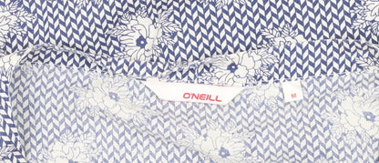 Womens UK Size M O'Neill Blue Basic Blouse