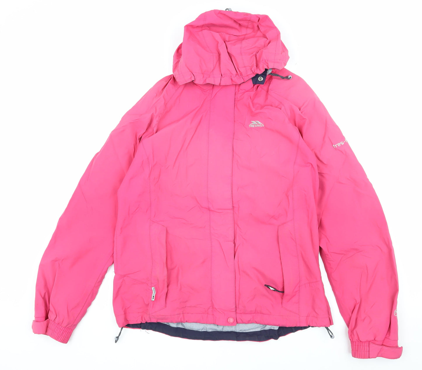 Womens UK Size L Trespass Pink Puffer Jacket