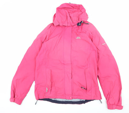 Womens UK Size L Trespass Pink Puffer Jacket