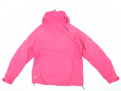 Womens UK Size L Trespass Pink Puffer Jacket