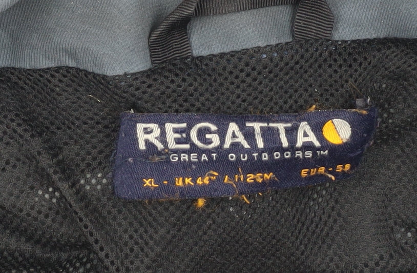 Mens UK Size XL Regatta Blue Rain Coat