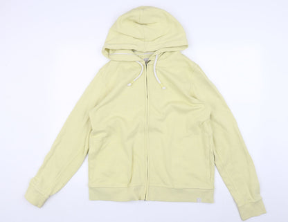 Fat Face Women's Yellow Hooded Jacket Size M