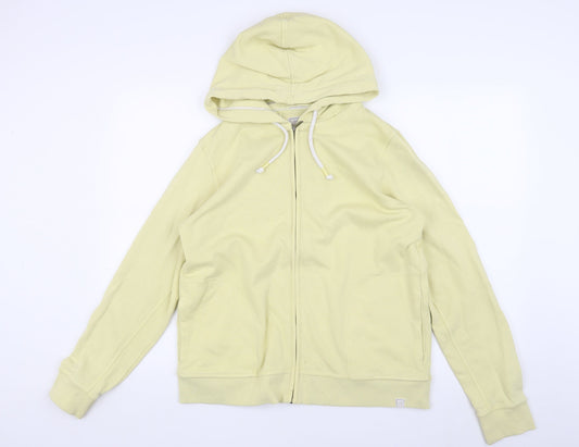 Fat Face Women's Yellow Hooded Jacket Size M