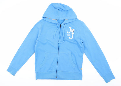Mens UK Size M JACK & JONES Blue Basic Jacket