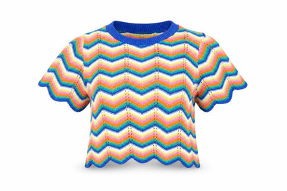 Womens UK Size 14 New Look Multicoloured Pullover Jumper