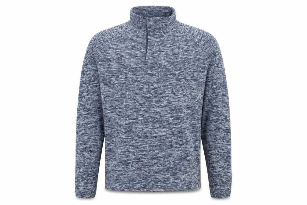 Mens UK Size L Regatta Blue 1/2 Zip Sweatshirt