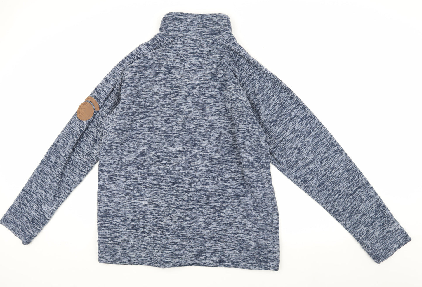 Mens UK Size L Regatta Blue 1/2 Zip Sweatshirt