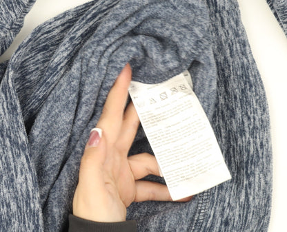 Mens UK Size L Regatta Blue 1/2 Zip Sweatshirt