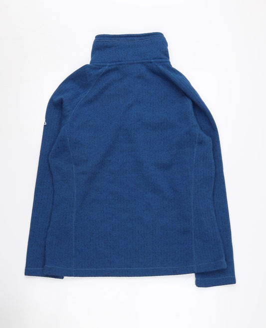 Craghoppers Women's Blue Henley Fleece Sweatshirt Size 14