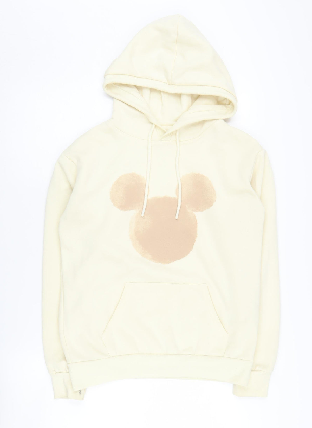 Womens UK Size 2XS Disney Ivory Pullover Hoodie
