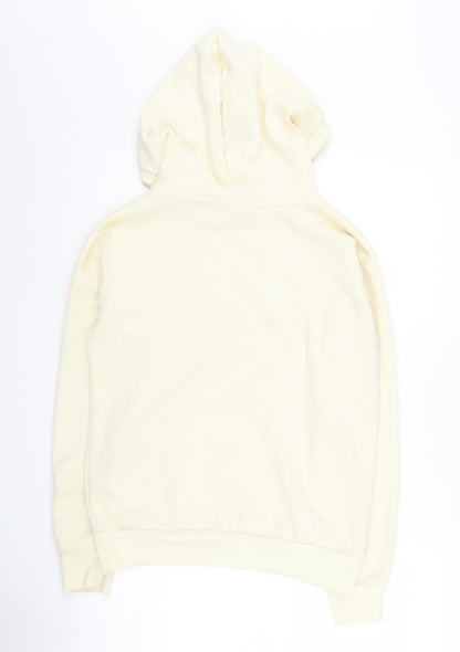 Womens UK Size 2XS Disney Ivory Pullover Hoodie