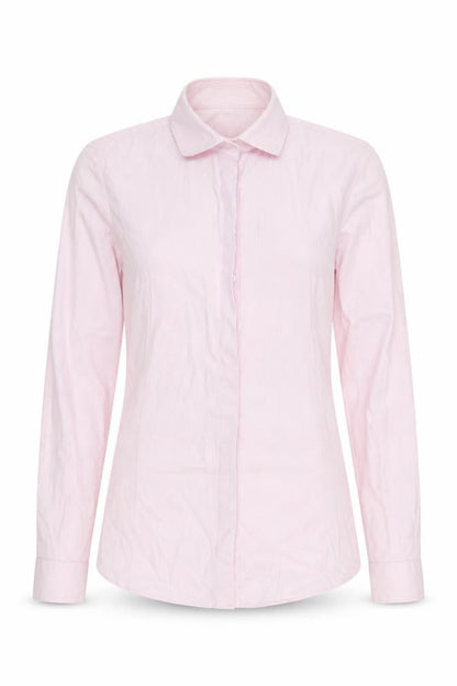 Brook Taverner Men's Pink Long Sleeve Button-Up Shirt