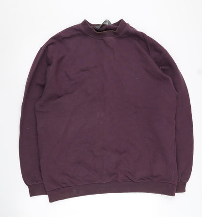 Mens UK Size XL Hawkshead Purple Pullover Sweatshirt