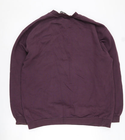 Mens UK Size XL Hawkshead Purple Pullover Sweatshirt