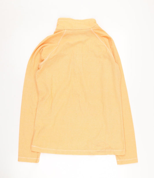 Regatta Women's Orange 1/2 Zip Sweatshirt Size 8