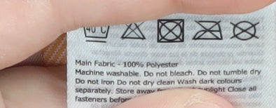 Regatta Women's Orange 1/2 Zip Sweatshirt Size 8