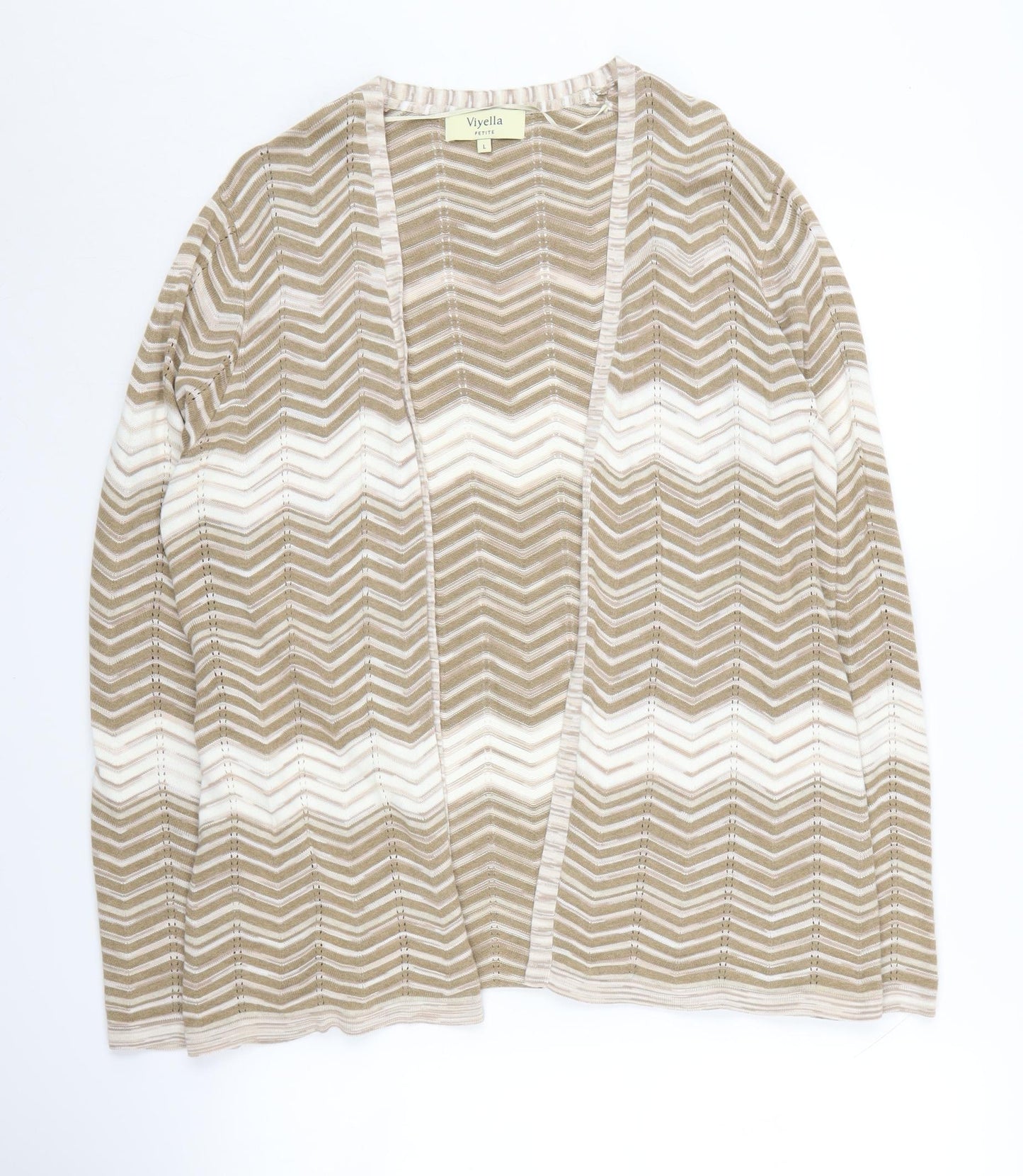 Womens UK Size L Viyella Multicoloured Cardigan Jumper