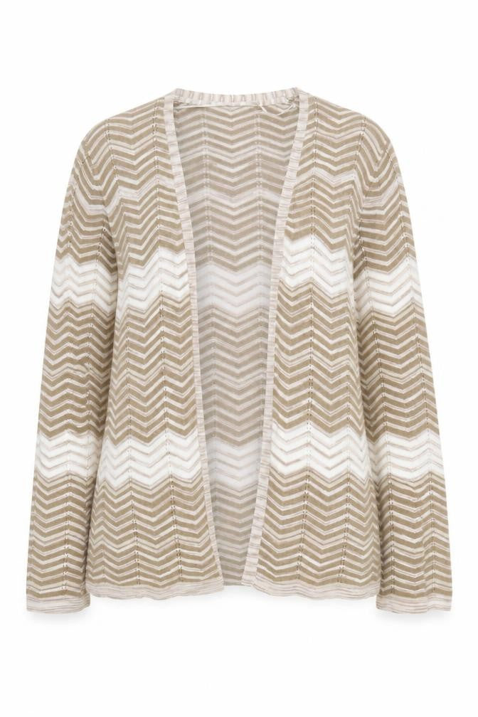 Womens UK Size L Viyella Multicoloured Cardigan Jumper