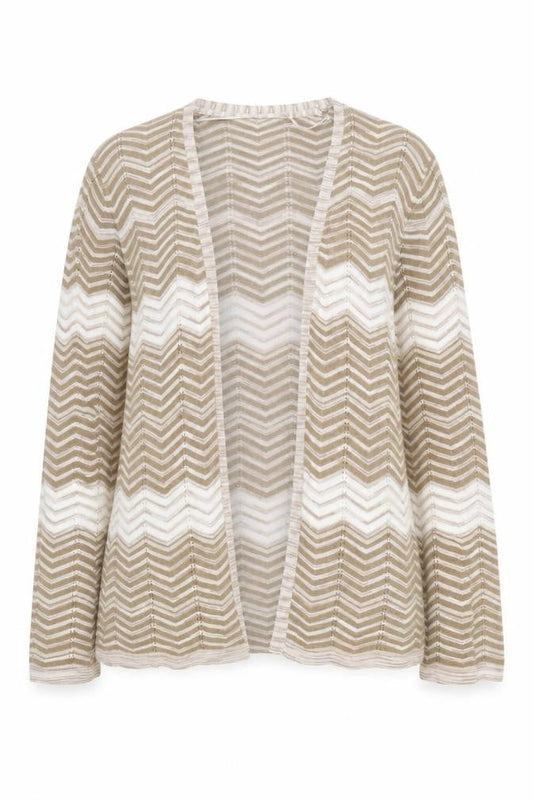 Womens UK Size L Viyella Multicoloured Cardigan Jumper