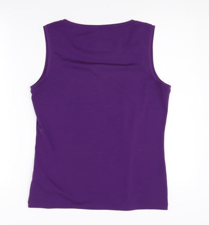 Sprayway Women’s Purple Tank Top UK 12 Crew Neck