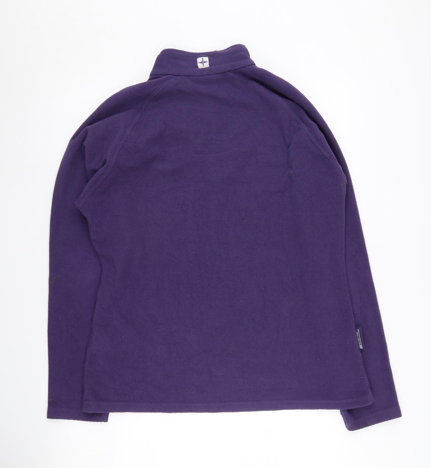 Womens UK Size 14 Mountain Warehouse Purple Henley Sweatshirt