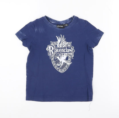 Harry Potter Boys Blue Ravenclaw T-Shirt 5-6 Years